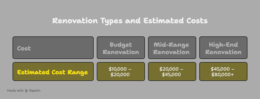 kitchen renovation cost australia
